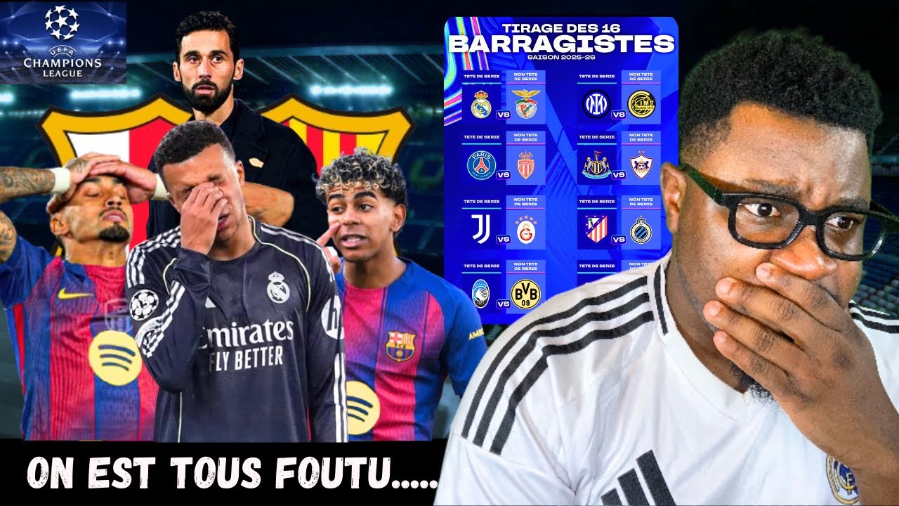 MDR, C’est pas possible… (Réaction Tirage Ligue des Champions)