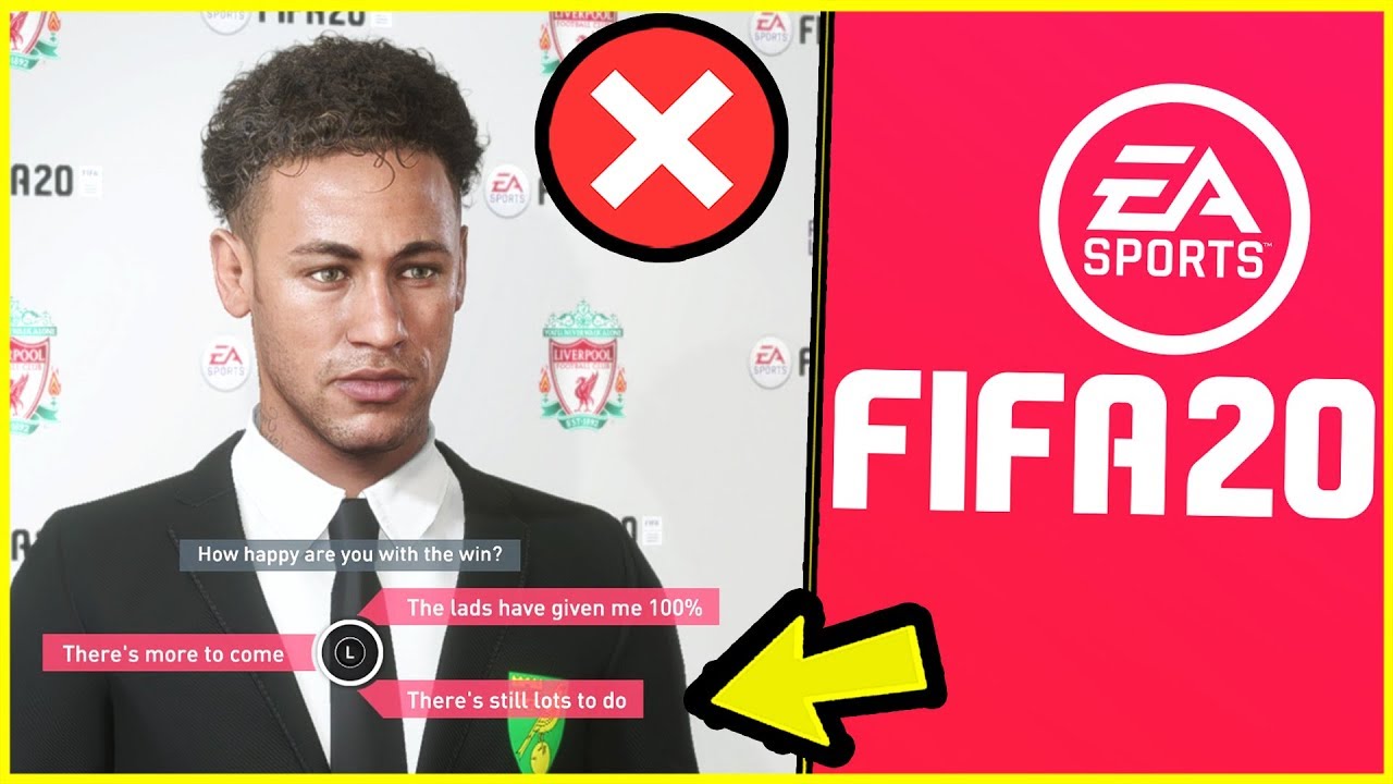 10 вещей, которые НЕЛЬЗЯ делать в режиме карьеры FIFA 20