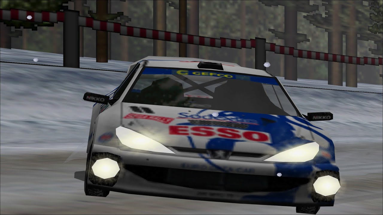 Sega Rally 2 PC Peugeot 206 mod v1.0