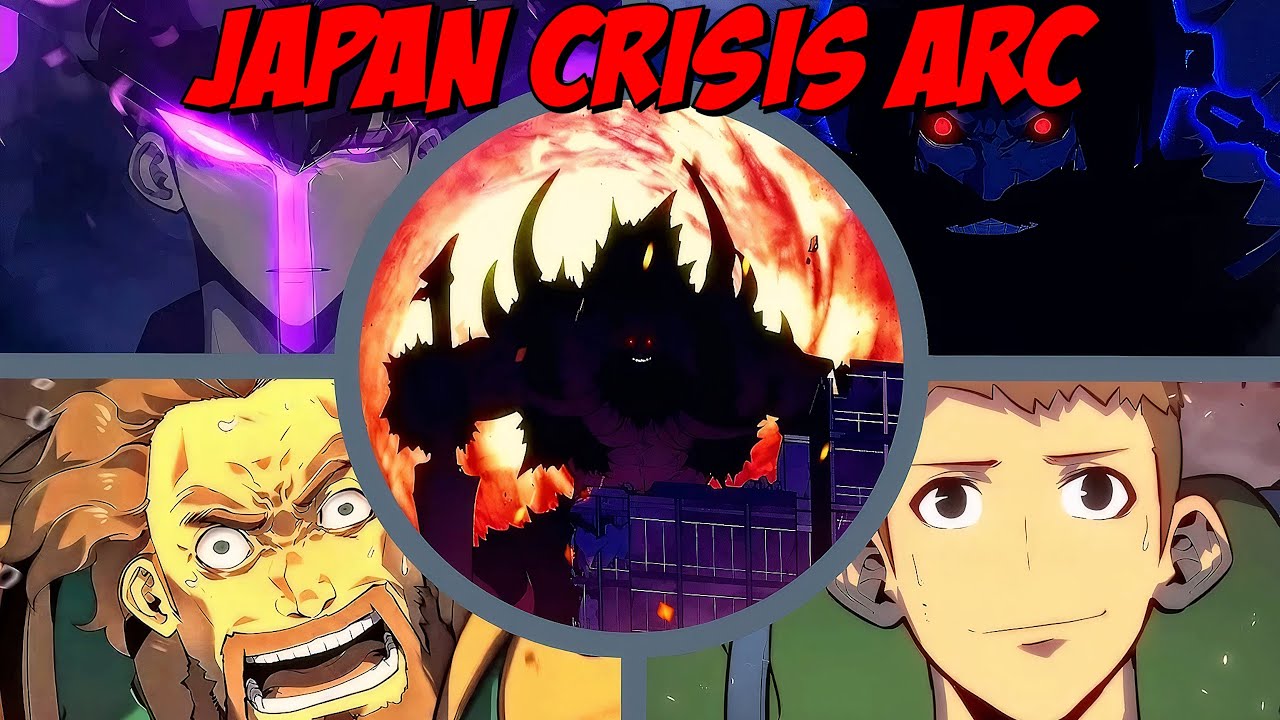 Solo Leveling Season 3 Japan Crisis Arc Full Story in 57 Minutes Summary Chapter 132-139