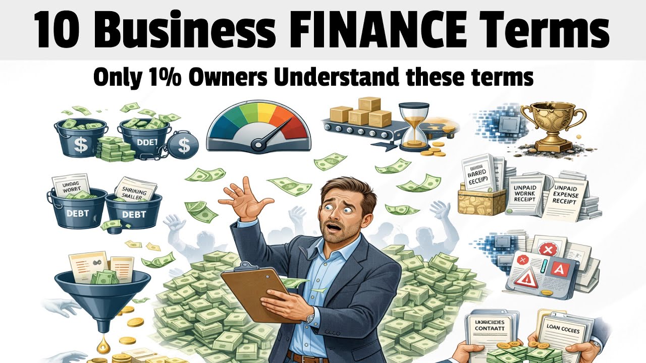 10 Business Finance Terms for Small Business Owners (Only 1% Owners Understand)