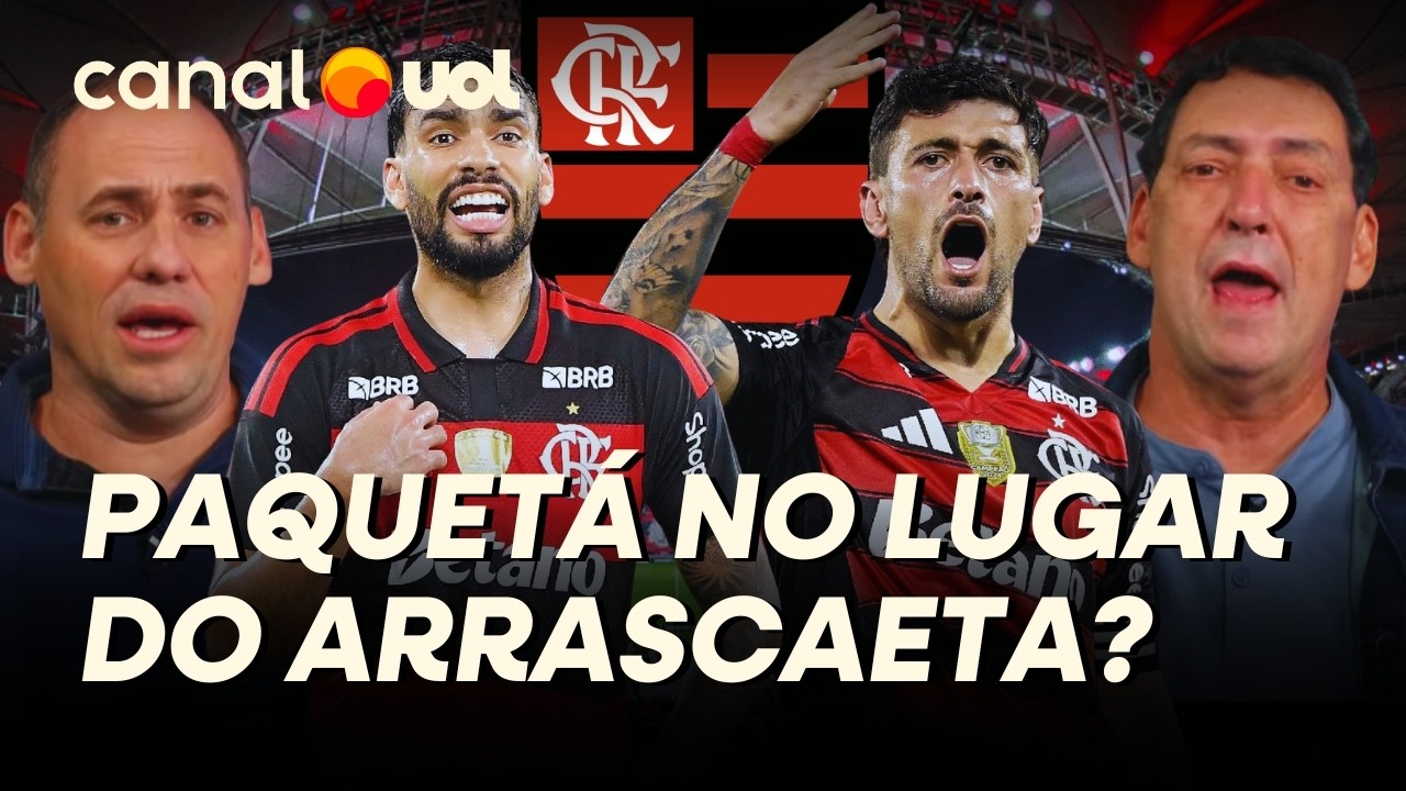 FLAMENGO: MELHOR POSIÇÃO DE PAQUETÁ É COMO CAMISA 10, NO LUGAR DE ARRASCAETA, DIZ JULIO GOMES