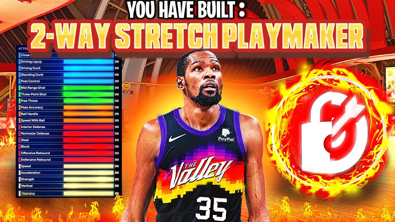 THIS 2-WAY STRETCH PLAYMAKER BUILD WILL BREAK NBA 2K24! GAMEBREAKING BEST BUILD NBA 2K24 NEXT GEN!