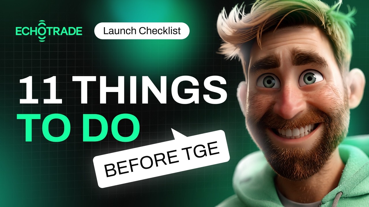 Token Launch Checklist 11 Things To Do Before TGE