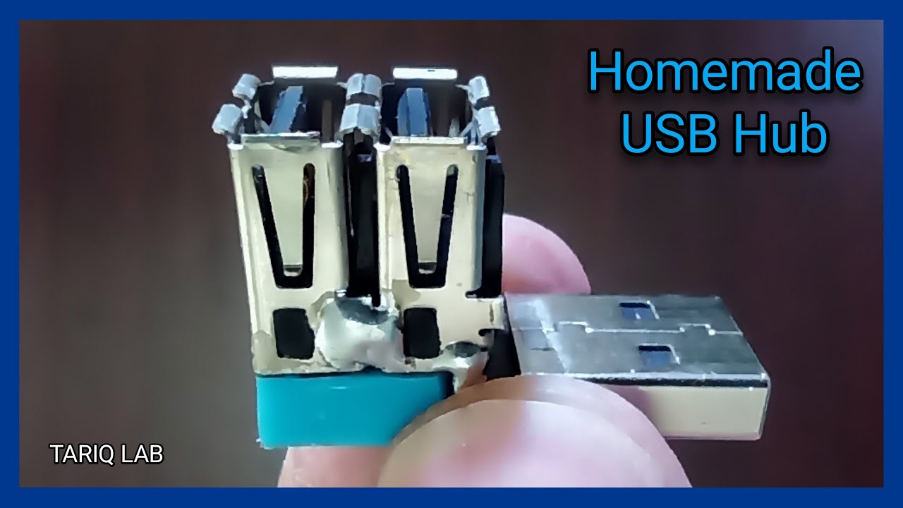How To Make a USB Hub At Home | Homemade Multiple USB Port