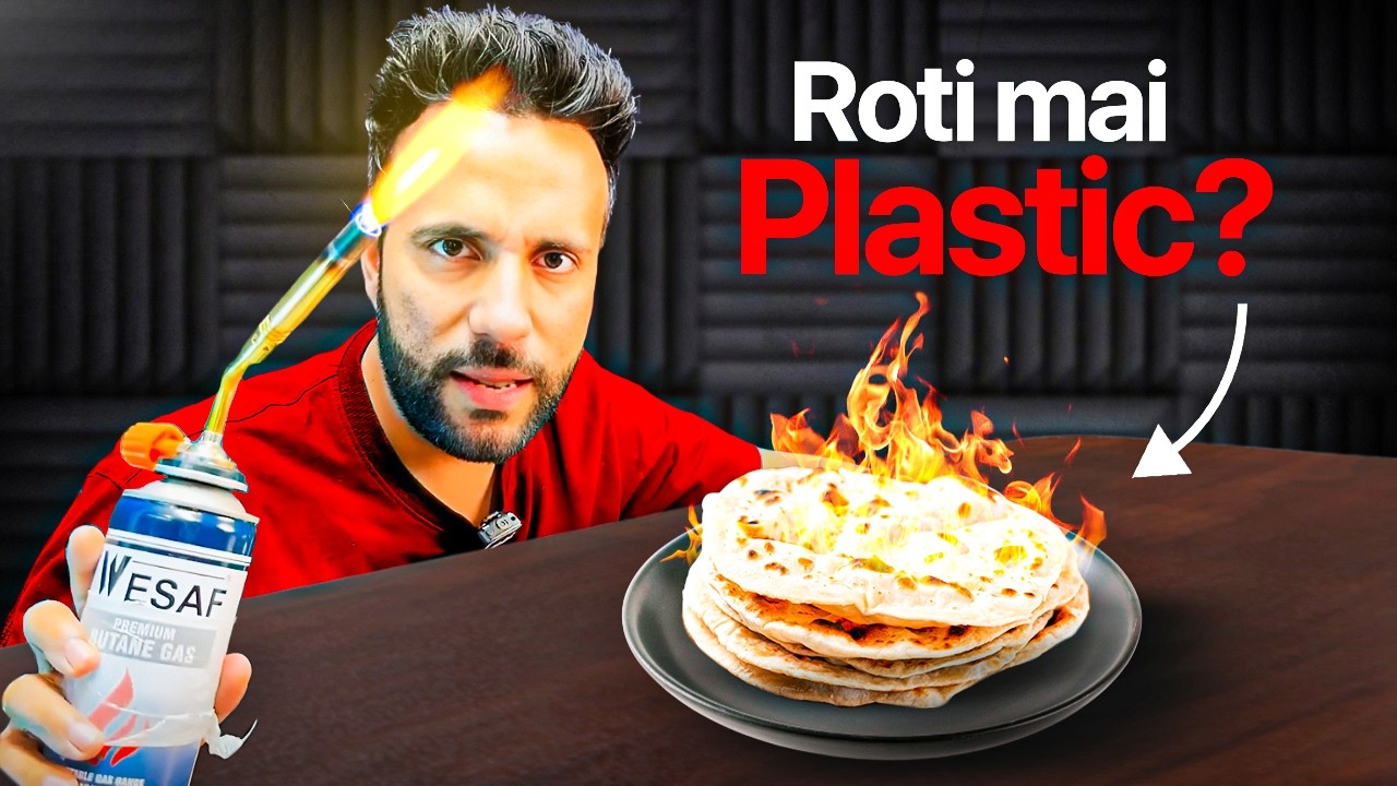 ROTI me PLASTIC ? ( I Can't Believe 😱)
