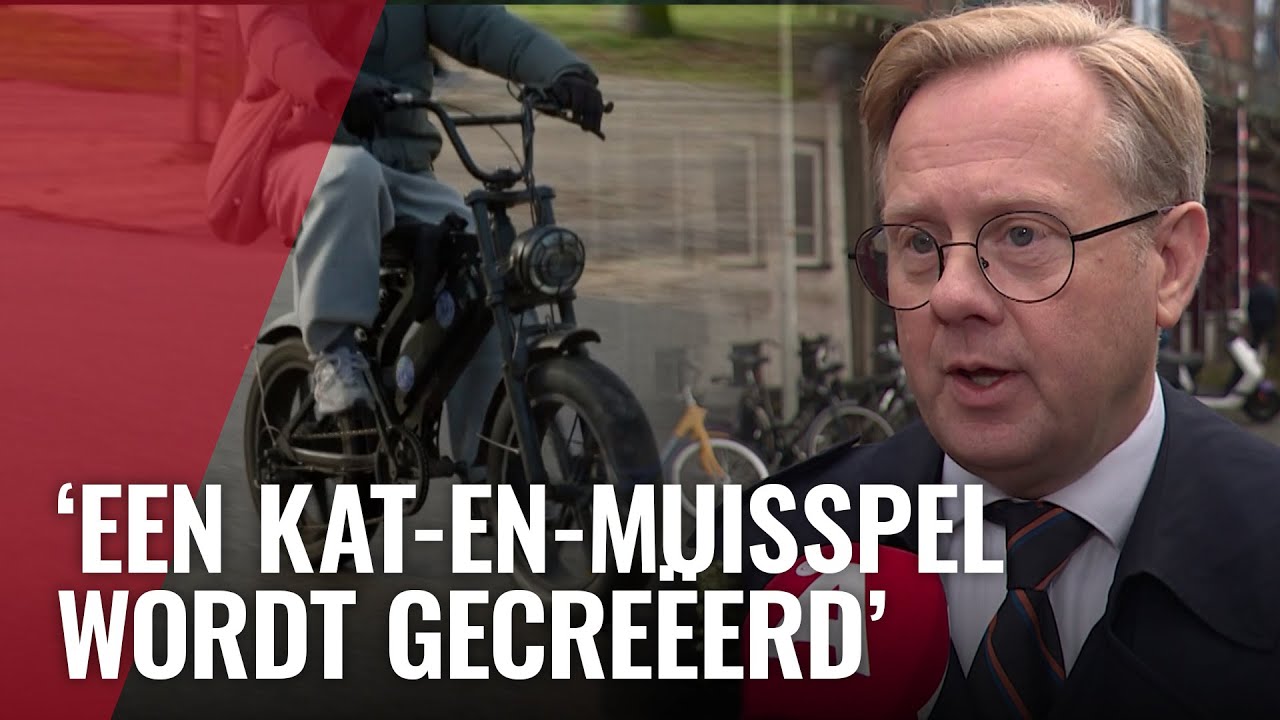 Minister Tieman twijfelt aan Amsterdams fatbikeverbod