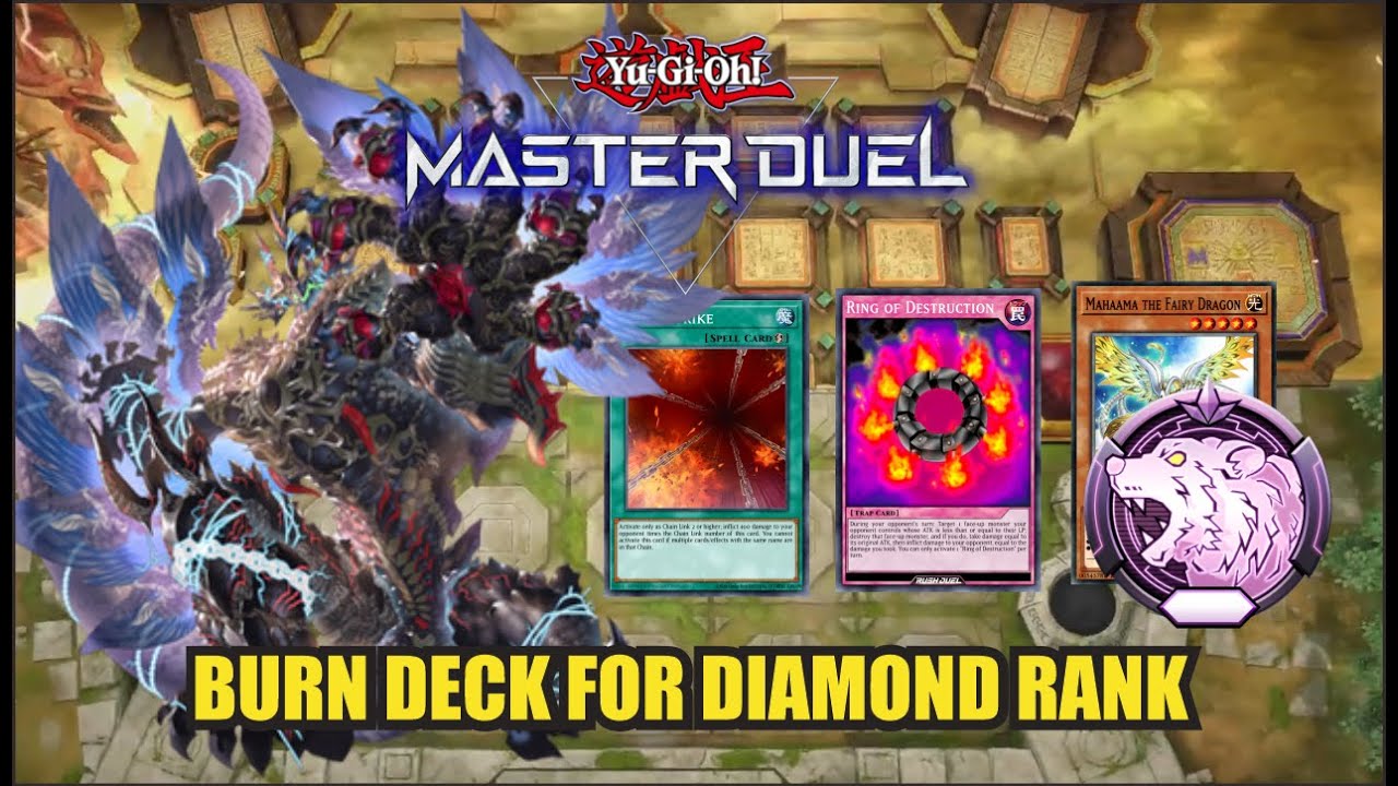 This BURN DECK is Playable in Diamond Rank ~ YU-GI-OH! MASTER DUEL SEASON 48