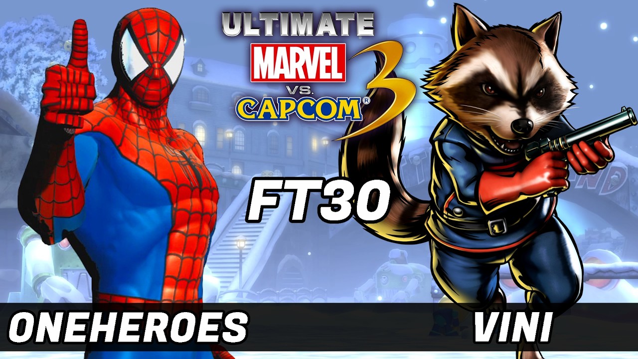 UMVC3 - FT30 - ONEHEROES VS VINI!