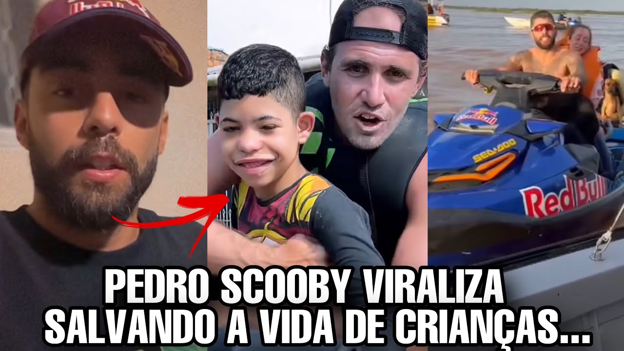 Pedro Scooby salv0u uma crianç4 Autist4 no Rio Grande do Sul...