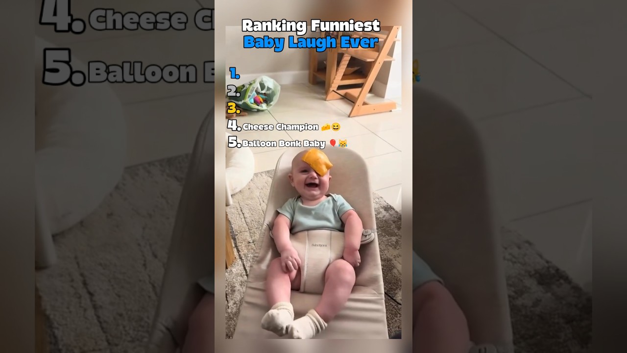 Ranking Funniest Baby Laugh Ever 😂 | Cutest Baby Reactions Compilation 2025