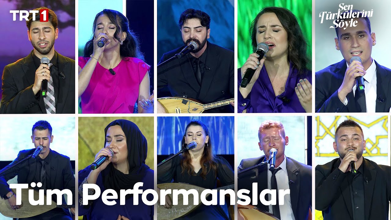 Süper Finalin Tüm Performansları 🎶 - Sen Türkülerini Söyle @trt1