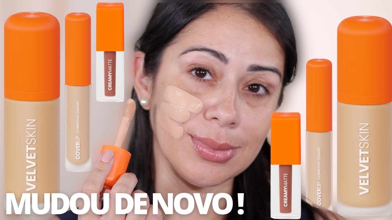 Novidade MARI MARIA : Base, Corretivo e Batom Creamy 2025 | O que mudou ?