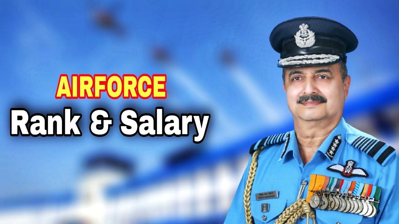 Indian Air Force Ranks And Salary || Air Force Airmen & Officer Salary || Allowances || Work Benefit