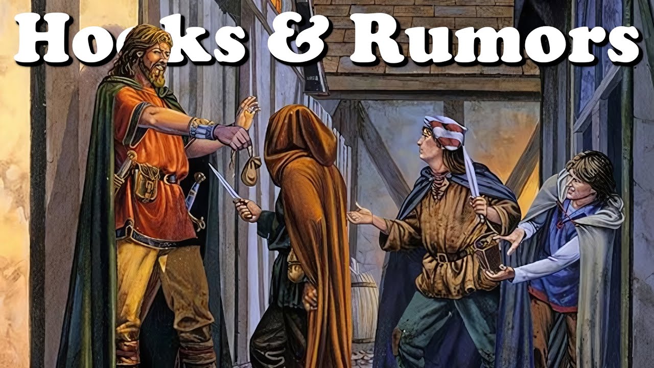 Use Hooks and Rumors to Build a DnD Campaign