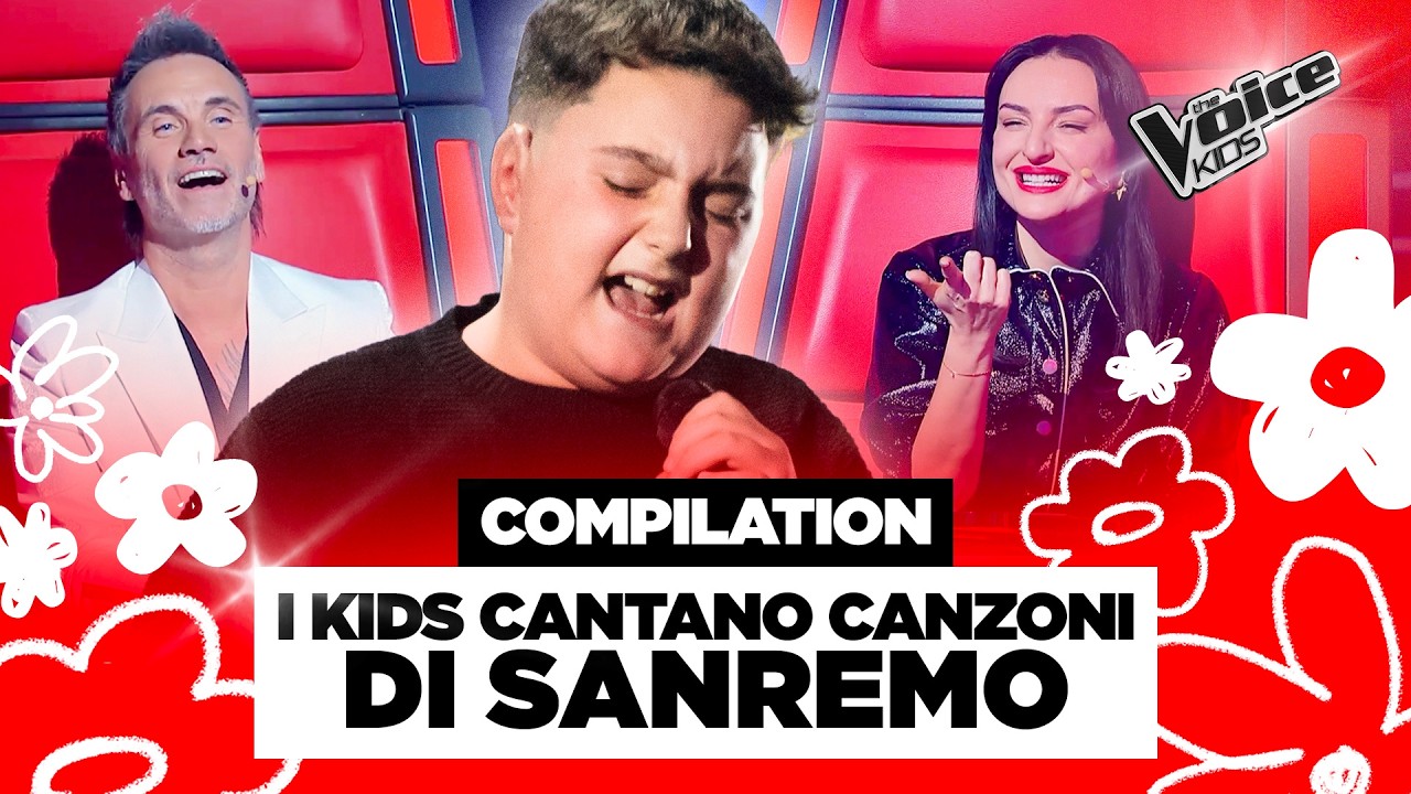 I Kids cantano le CANZONI di SANREMO 💐