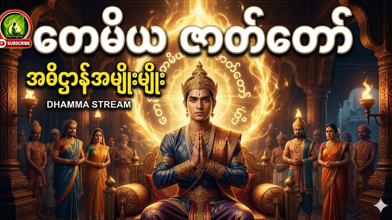 အဓိဌာန်တည်မှု၏ အံ့ဩဖွယ်ပုံပြင် ၊ တေမိယ ဇာတ်တော် တရားတော် #စိတ်အေးချမ်းရာ #တရားတော်များ