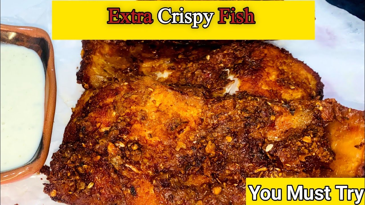 Perfect Crispy Fish Fry with Tamarind | Juicy Inside, Crunchy Outside