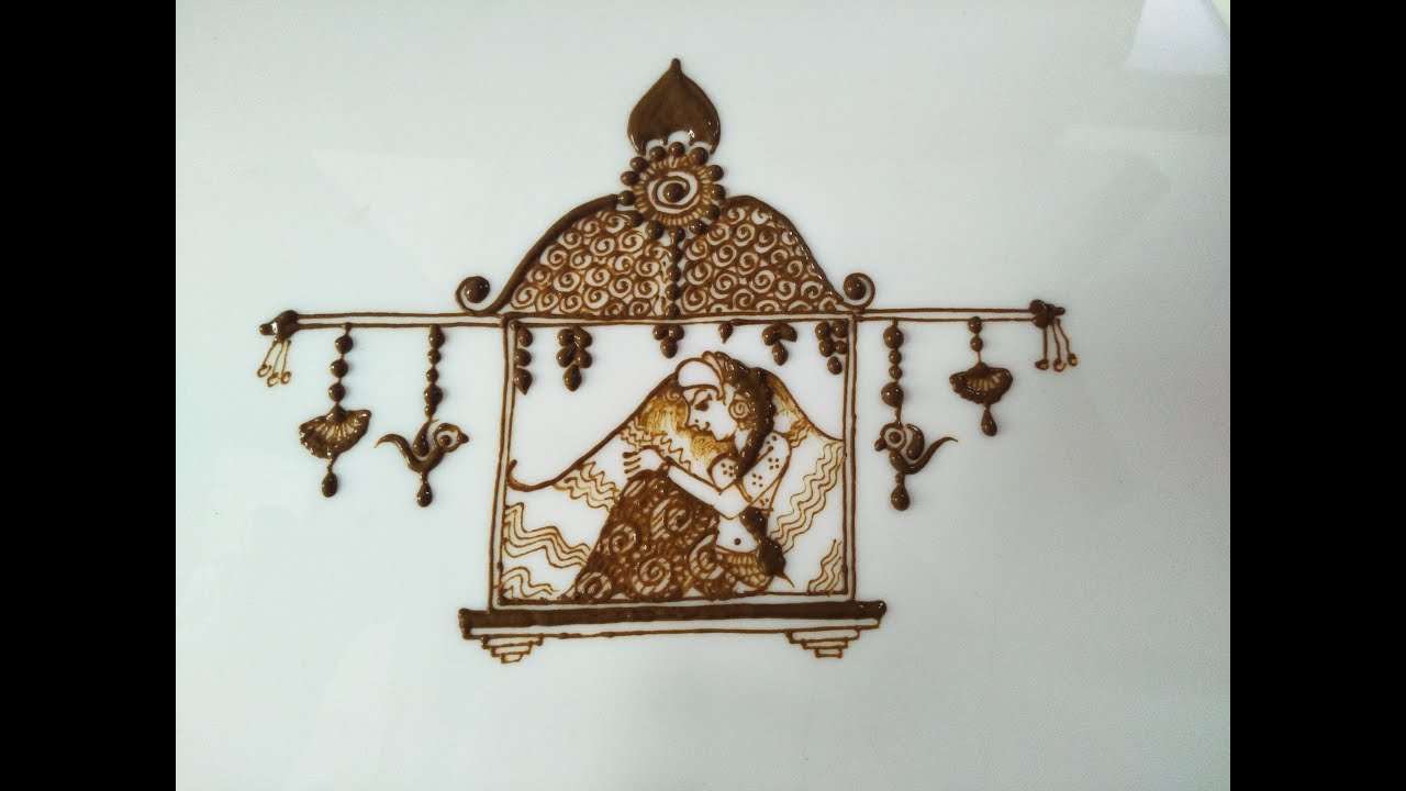 How to Make DULHAN IN DOLI in Mehndi Design By Henna Artist Shraddha