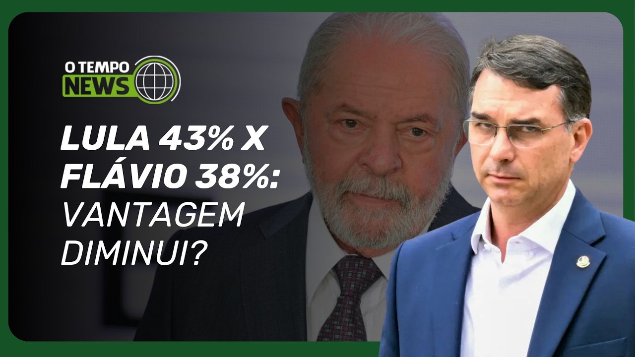 Eleições: Lula lidera todos os cenários; Flávio aparece como principal adversário | O TEMPO News