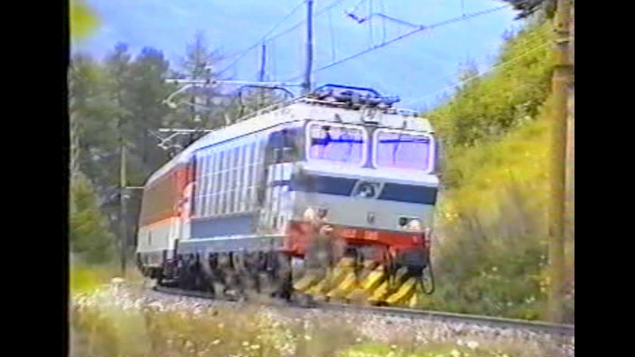Eisenbahn auf der Brennerbahn 1999 - EarvEnterprises HorstTV - Ferrovie Train Railroad Chemin de fer