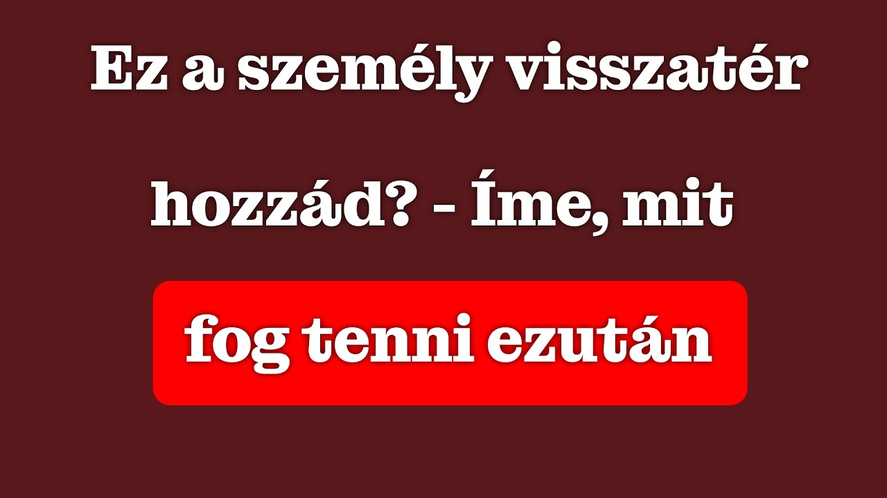 Ez A Személy Érzi, Hogy Továbbléptél – Íme Mit Fog Tenni Ezután