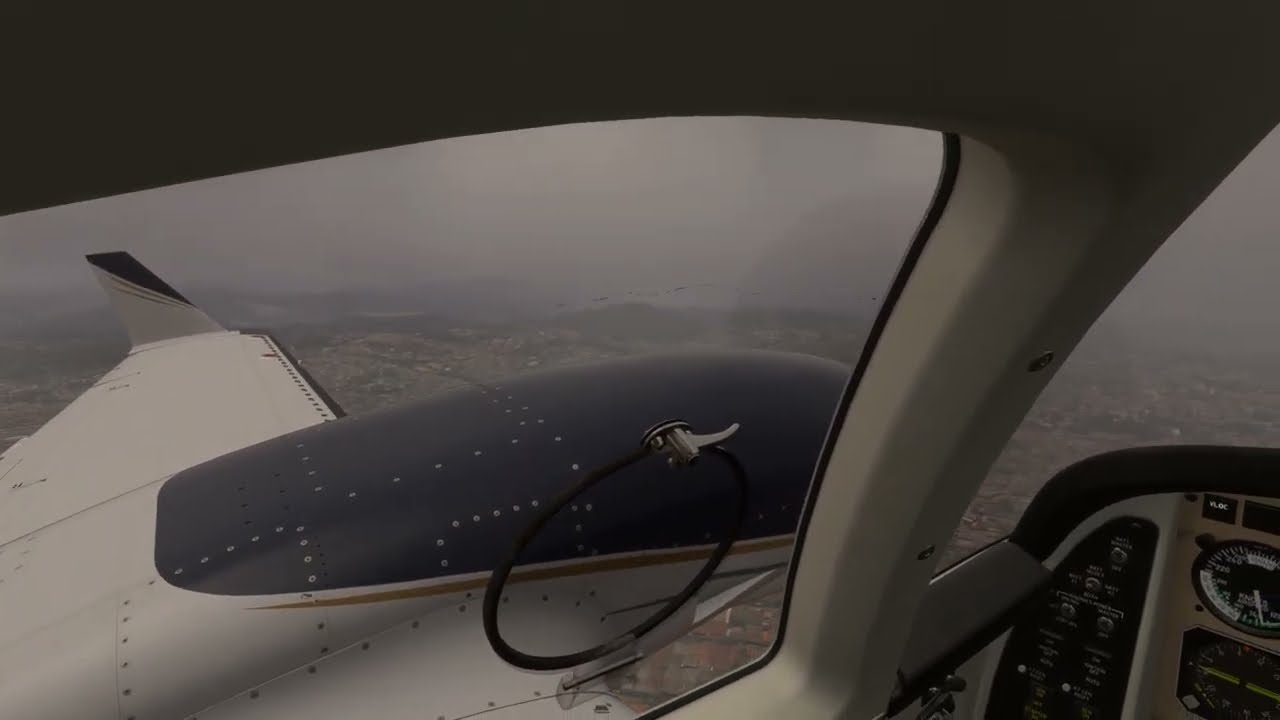 Landing Guarulhos w/ ATC | Beech Royal Turbine Duke | Flight Simulator 2024