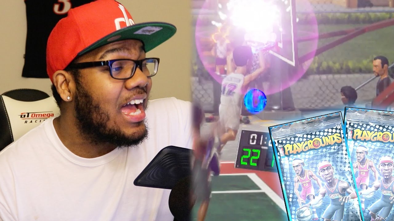 NBA Playgrounds - 1st Pack Opening! Epic Legend Pulls + Crazy Game Breaker Finish!  Ep. 1