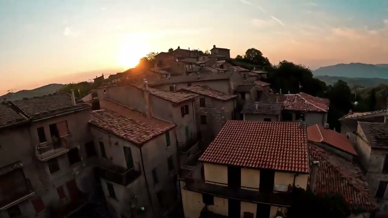 Monte Cervia - Collegiove Sabino (Cinematic FPV)
