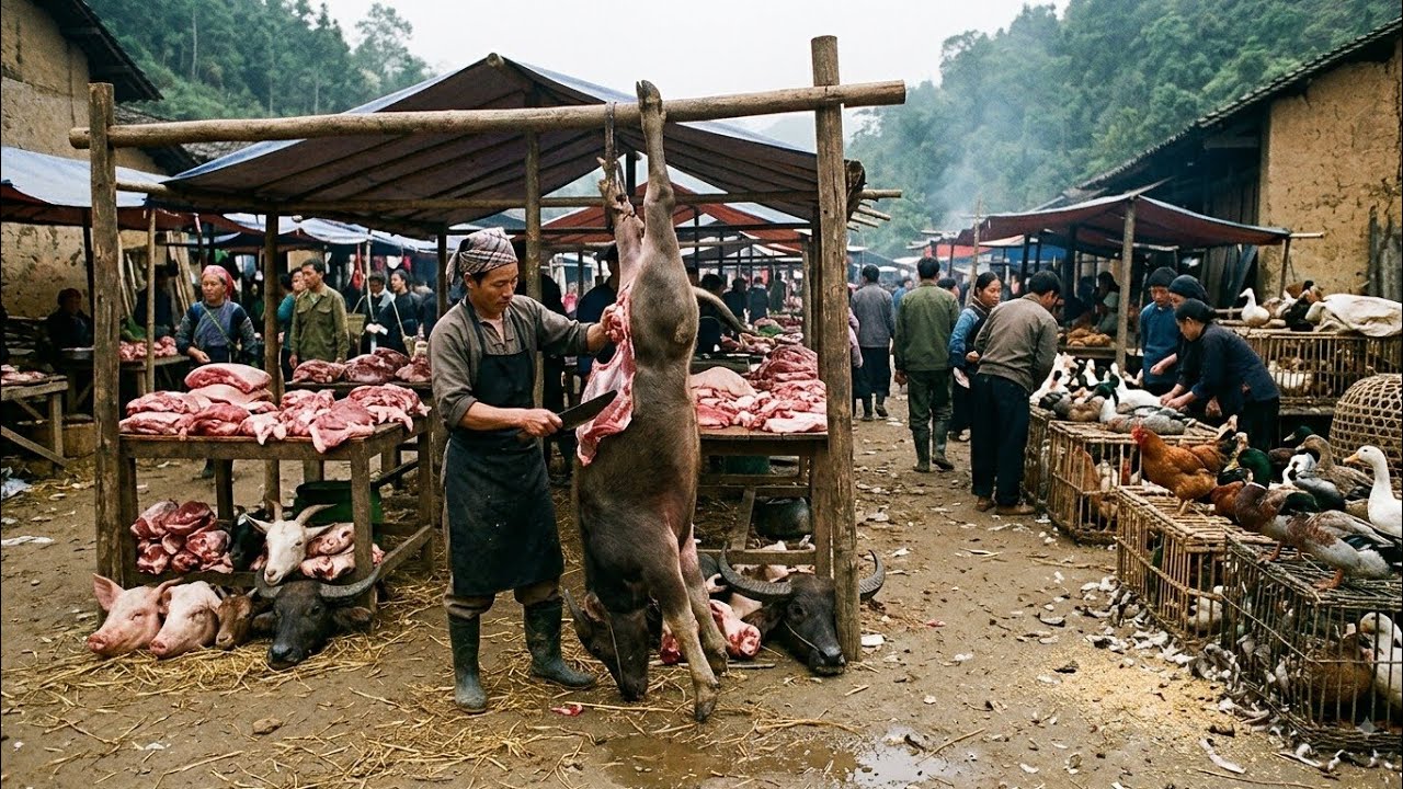 I&rsquo;ve Never Seen a Market Like This The Biggest Meat Market in Northern Vietnam
