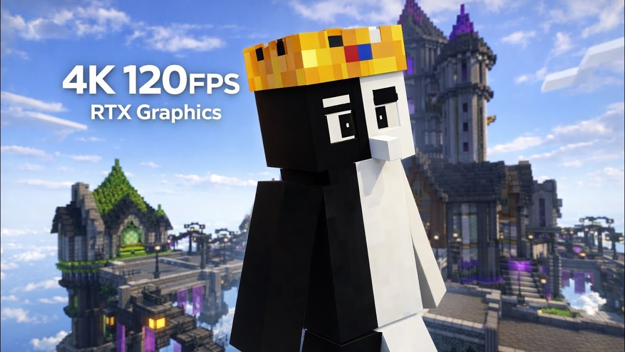 “Minecraft Hive Looks INSANE 😱 | 4K 120FPS RTX Graphics”
