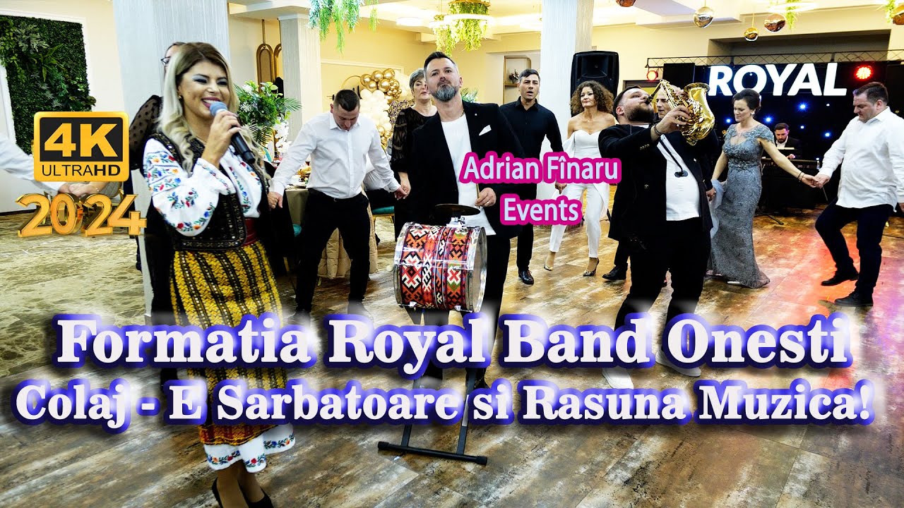 🆕Live 2024🎤Formatia Royal Band Onesti ❌ Colaj E Sarbatoare si Rasuna Muzica 🥂