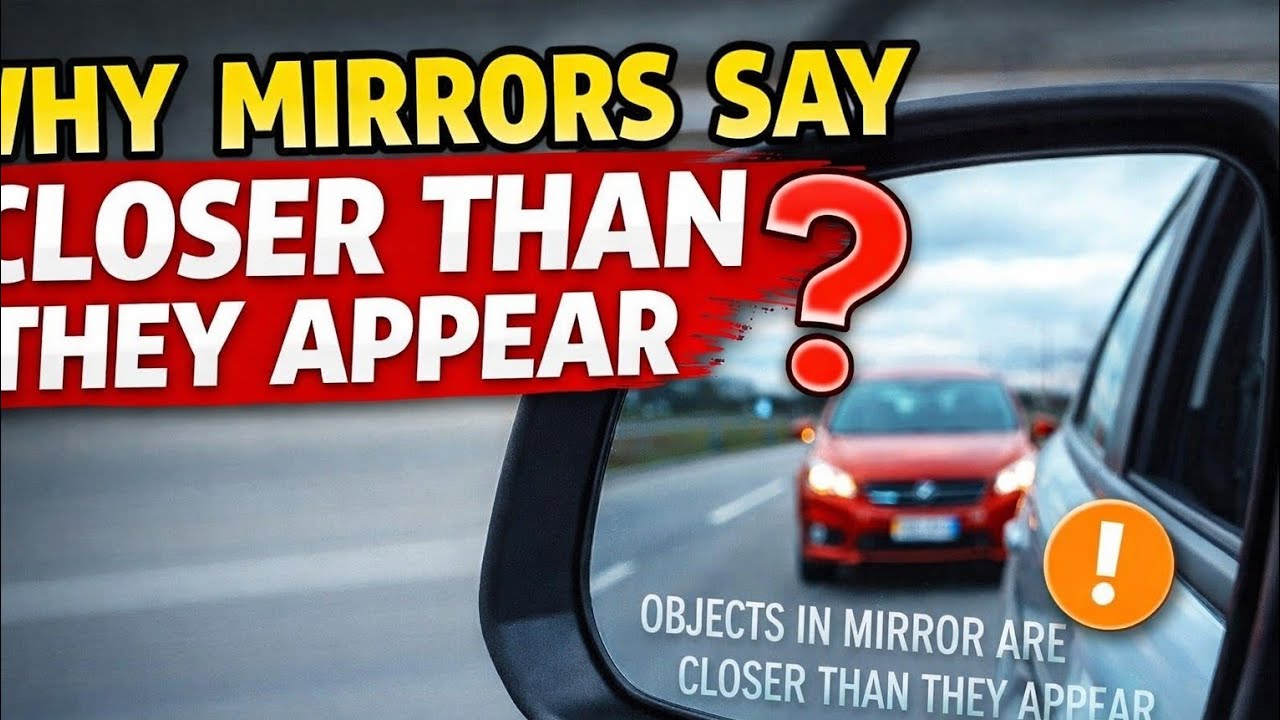 Why do mirrors say 
