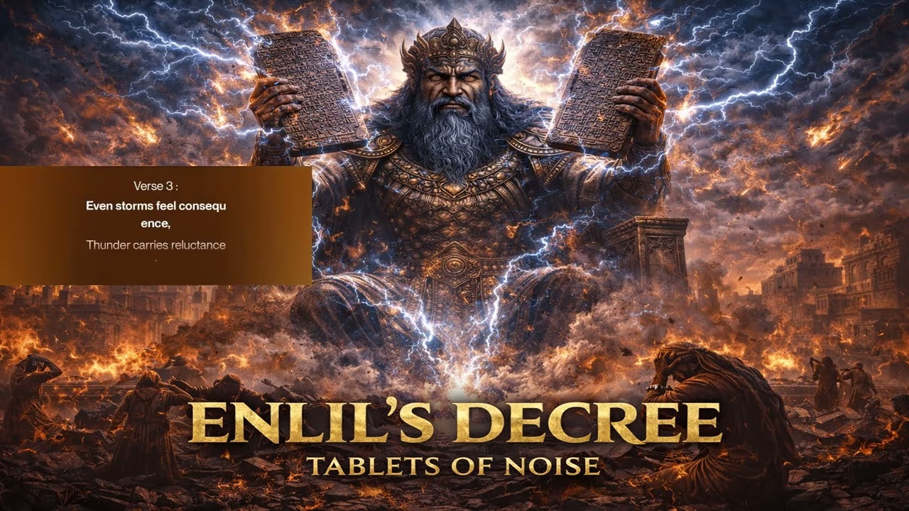 ENLIL’S DECREE TABLETS OF NOISE | Rap Music 2026