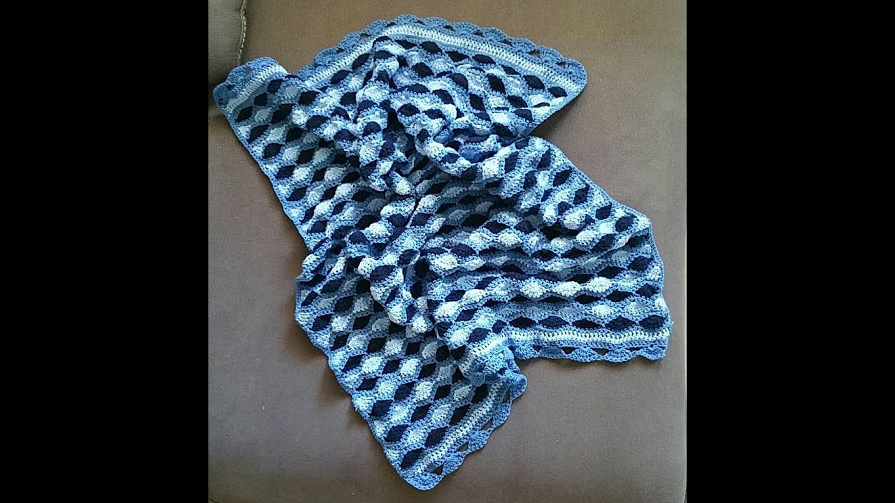 Punto conchiglia (shell stitch crochet) uncinetto - tutorial