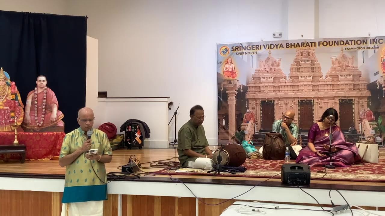Dr. N.J. Nandini Carnatic Vocal at SVBF on May 5, 2024