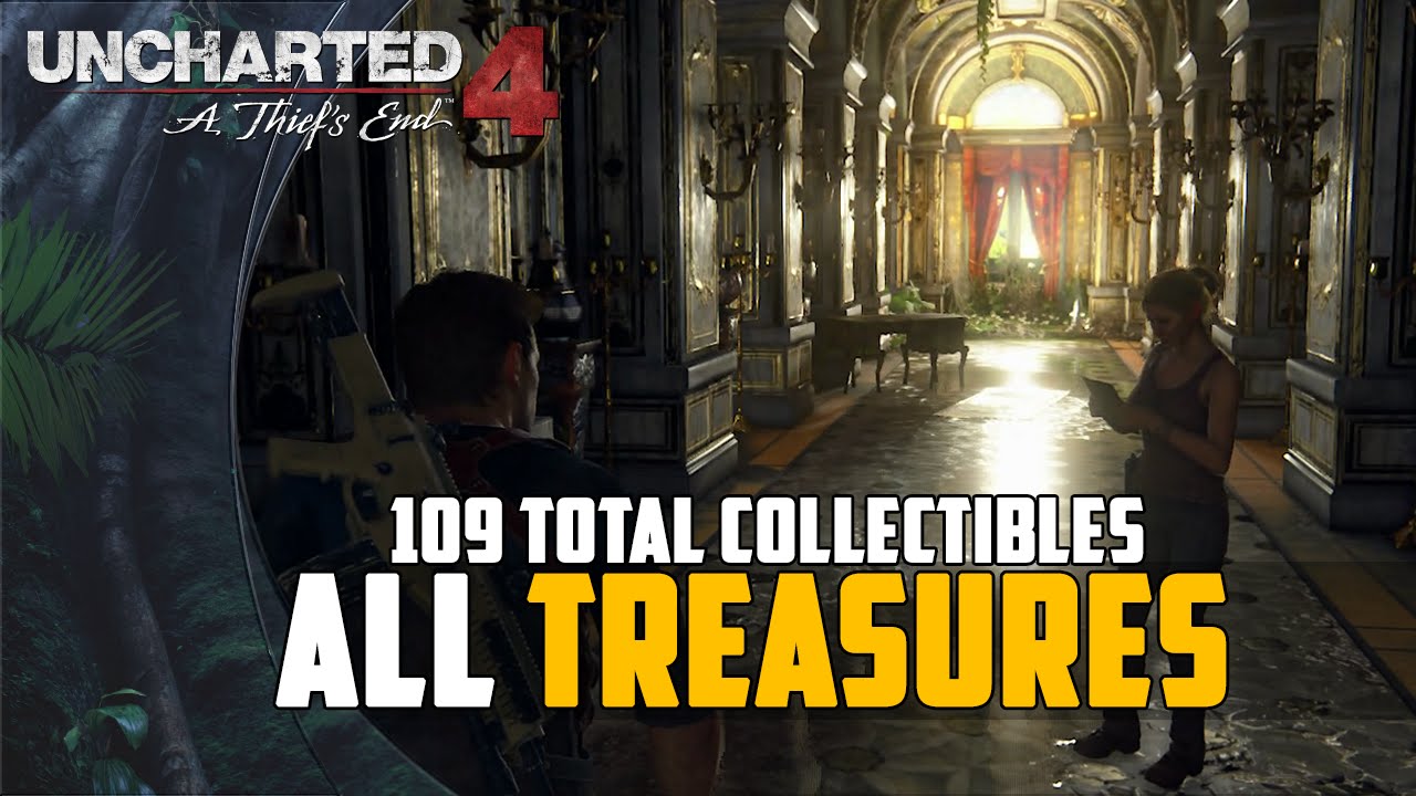 Uncharted 4: A Thief's End - All Treasures Location Guide (Treasure Master / Relic Finder Trophy)