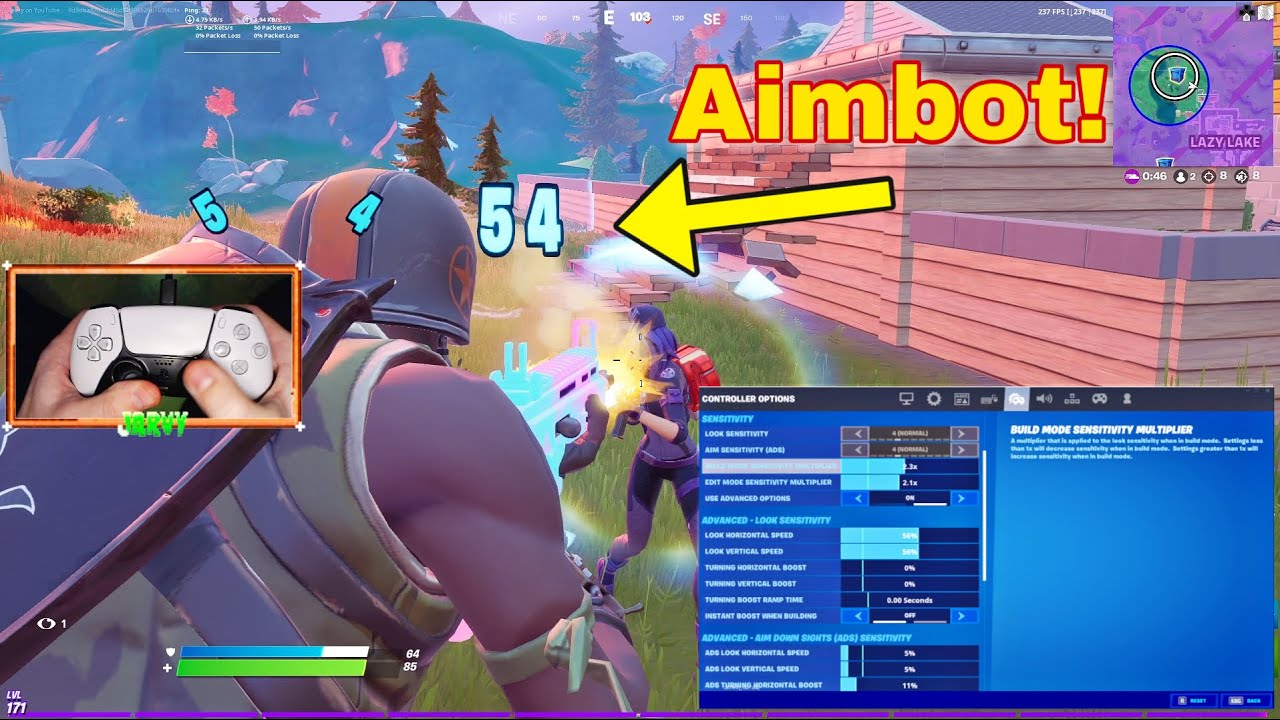 “BETTER NOW” (But It’s Aimbot on Linear) with PS5 Controller Handcam + Best Controller Settings