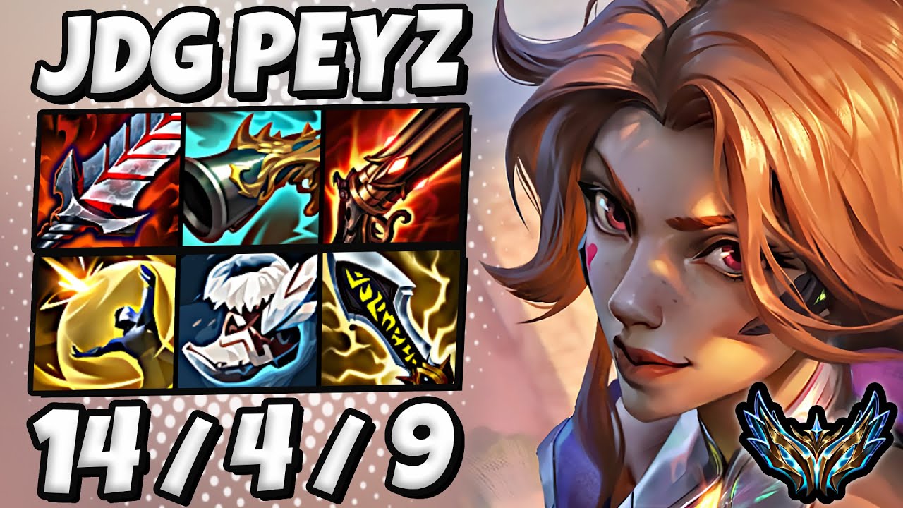 JDG Peyz Miss Fortune vs Yunara ADC [ QuadraKill ] Rank #5 Korea Challenger 25.17