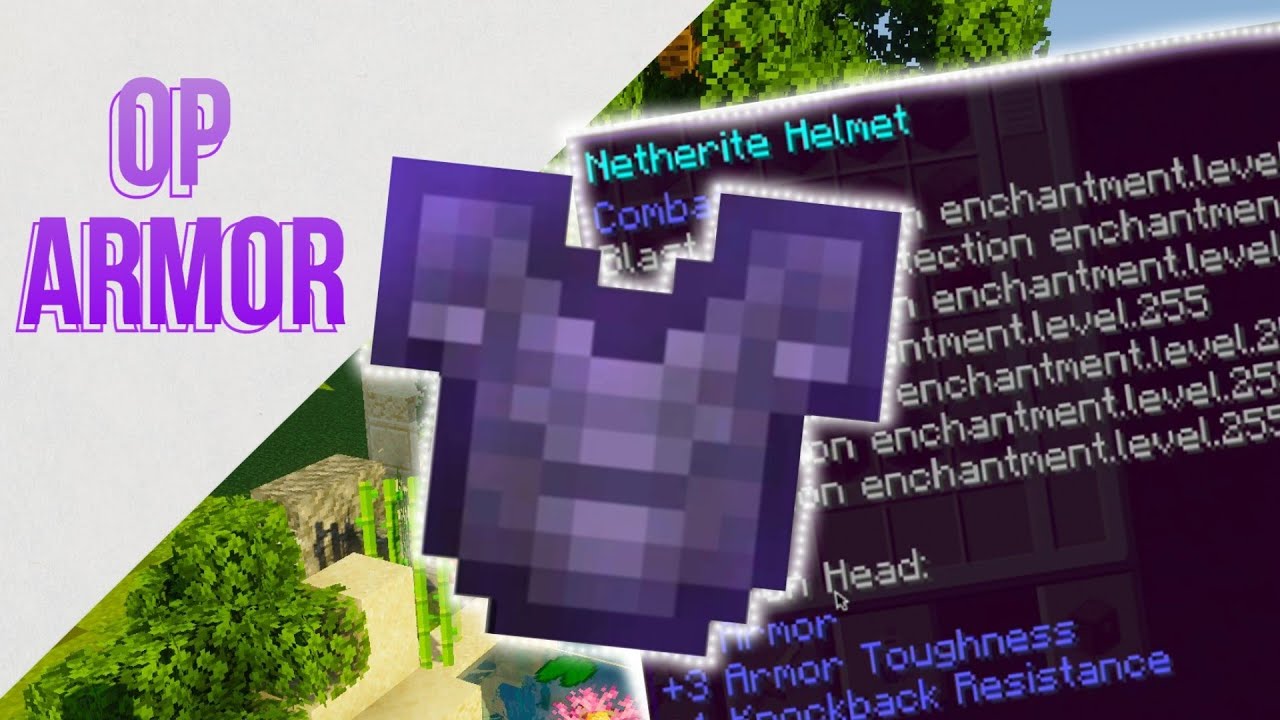 How to get Op Armor in Vanilla Minecraft (Commands 1.19)
