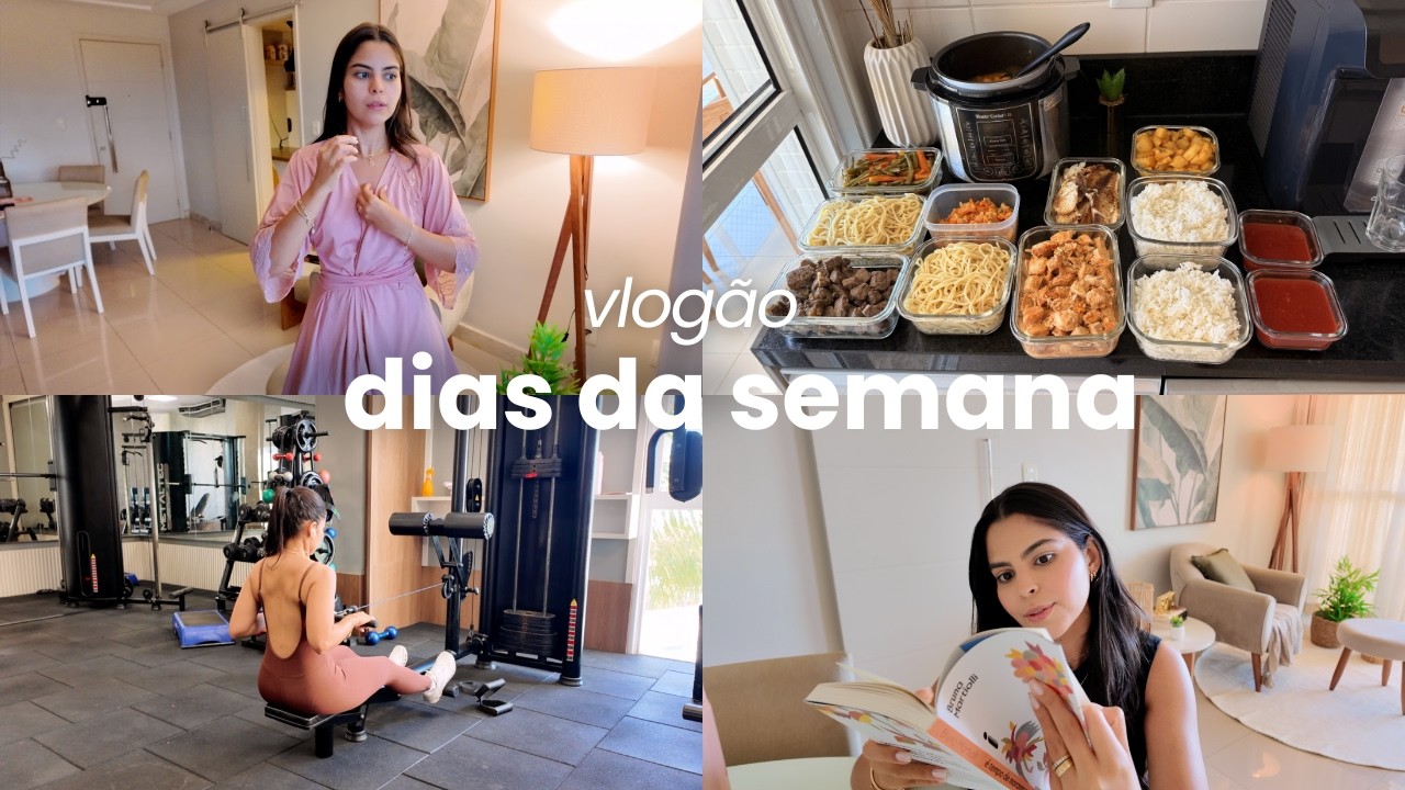 fazendo almo&ccedil;o e janta da semana, date semanal, como reajo ao estresse no casamento e dias de rotina