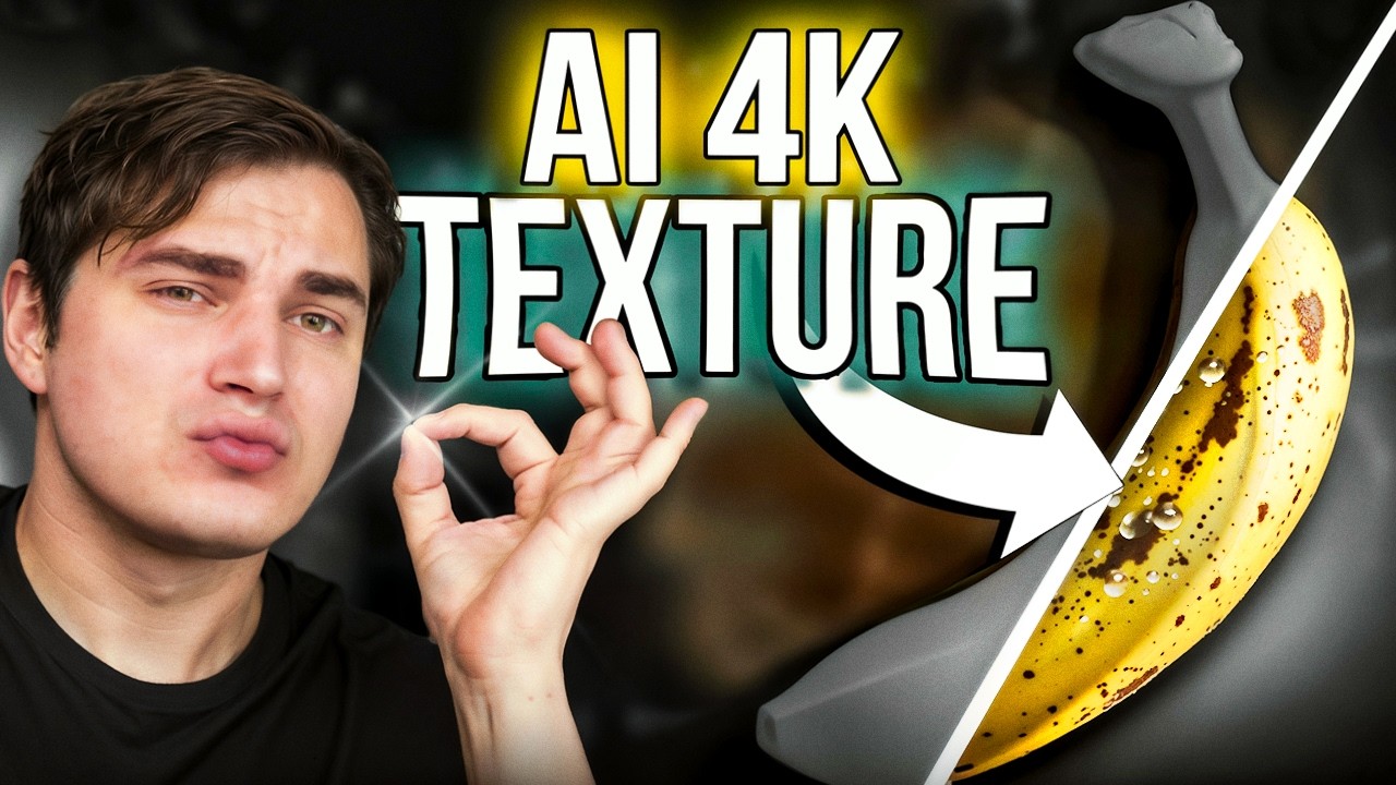 AI Generates INSANELY Detailed 4K Textures - YVO3D