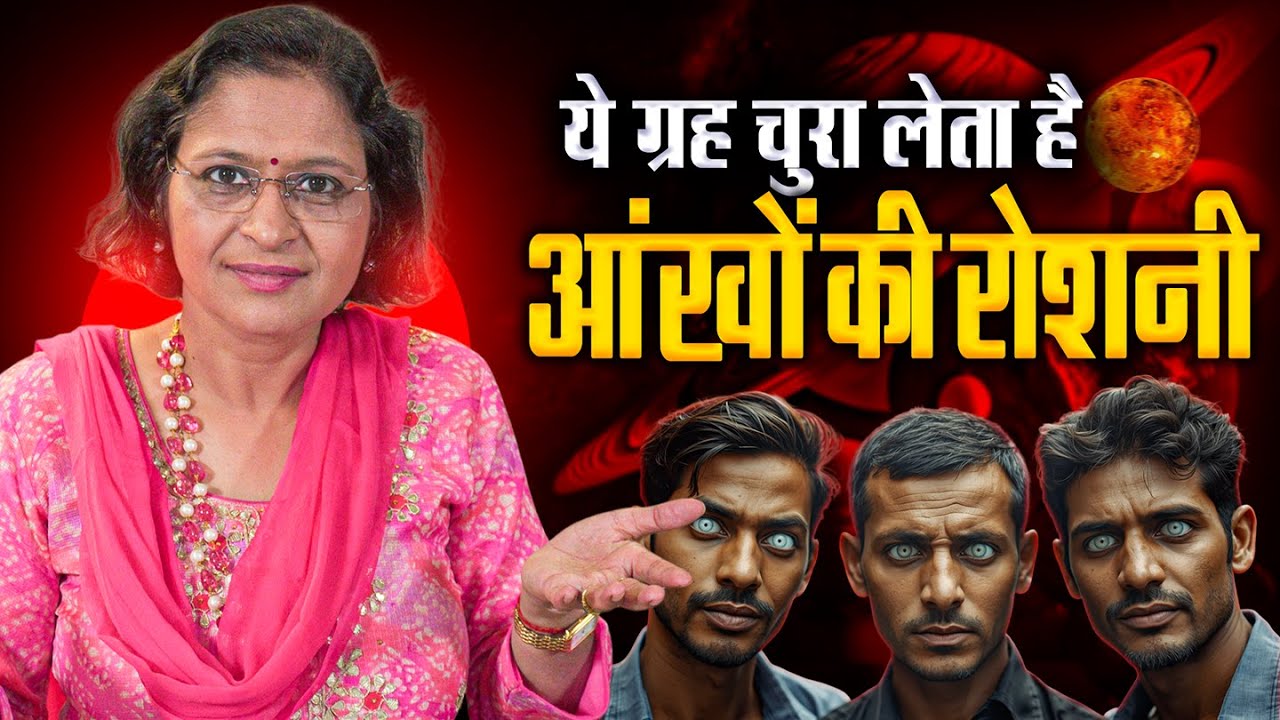 ये ग्रह चुरा लेता है आंखों की रोशनी| This Planet can steel your eyesight | eye problems in astrology