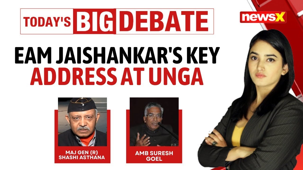 EAM Jaishankar Addresses UNGA | Highlights COVID-19 Pandemic, Terrorism & UNSC Reforms | NewsX