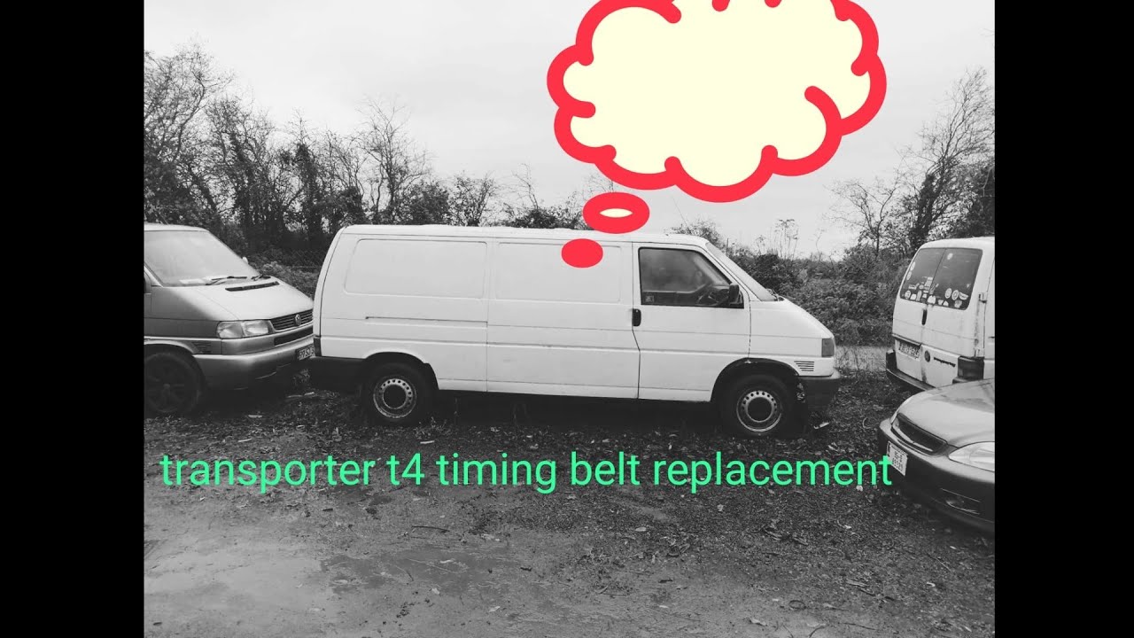 Volkswagen transporter t4 acv/ajt timing belt replacement part 1 removing old belt procedure