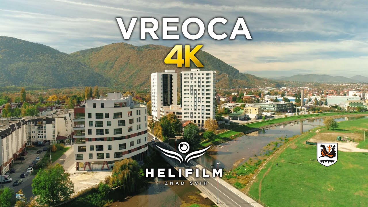 4K Mjesna zajednica Vreoca - Opcina Ilidza - Snimci iz zraka