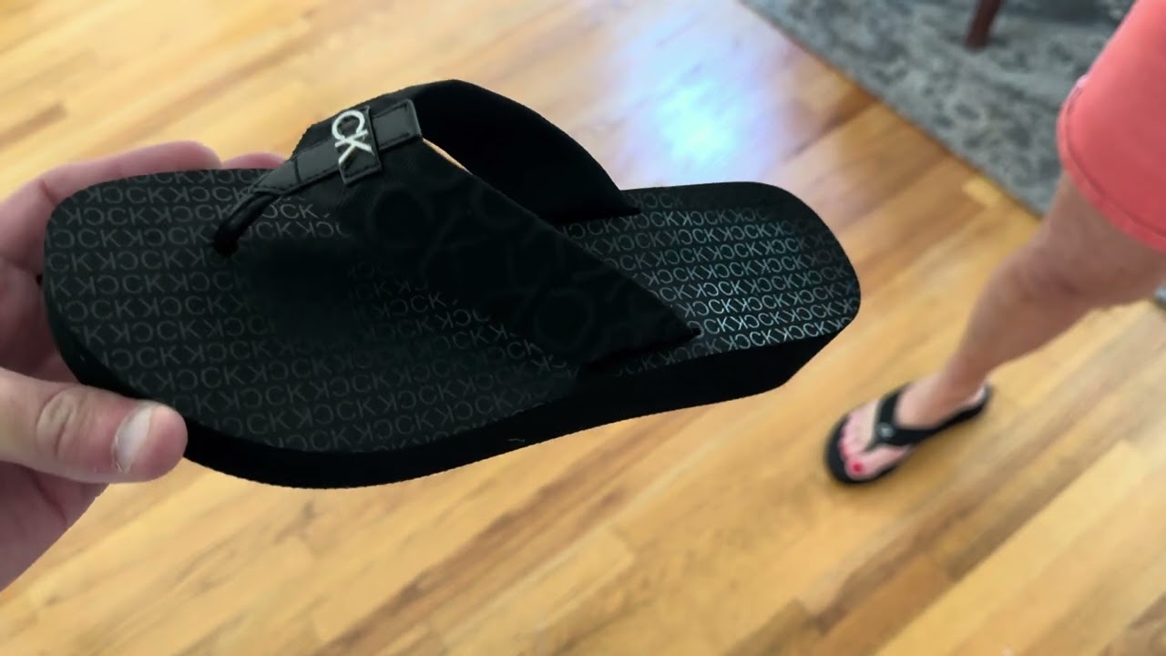 Calvin Klein Women's Caluha Flip-Flop Review