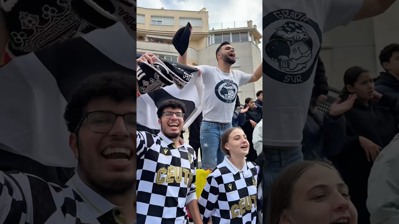 As&iacute; se vive la AD CEUTA en Ceuta