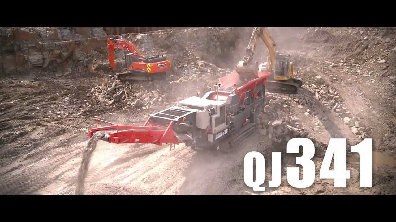Sandvik QJ341 Mobile Jaw Crusher