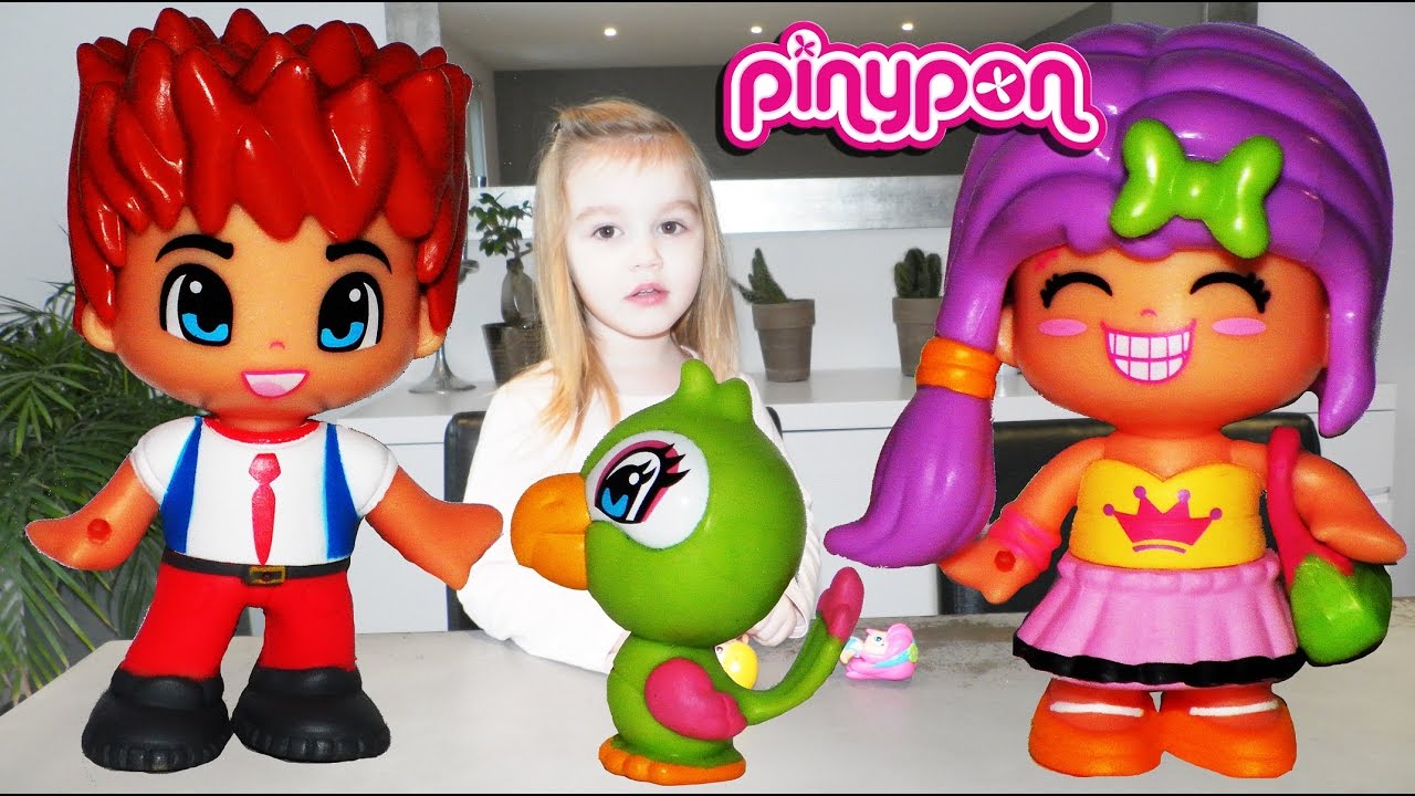 PINYPON Coffret de 4 Figurines City ! (Unboxing)